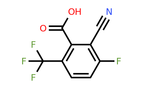 1805632-02-3 | 2-Cyano-3-fluoro-6-(trifluoromethyl)benzoic acid