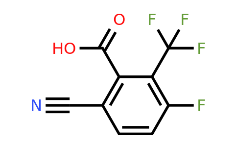 1805632-31-8 | 6-Cyano-3-fluoro-2-(trifluoromethyl)benzoic acid