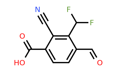 1805633-13-9 | 2-Cyano-3-difluoromethyl-4-formylbenzoic acid