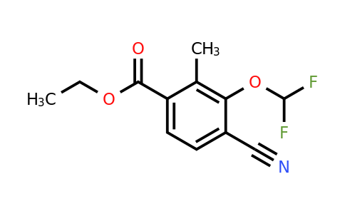 1805633-69-5 | Ethyl 4-cyano-3-difluoromethoxy-2-methylbenzoate