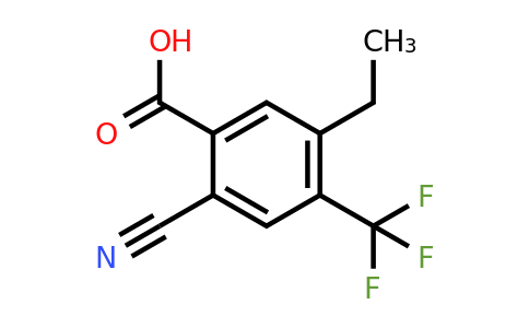 1805634-08-5 | 2-Cyano-5-ethyl-4-(trifluoromethyl)benzoic acid