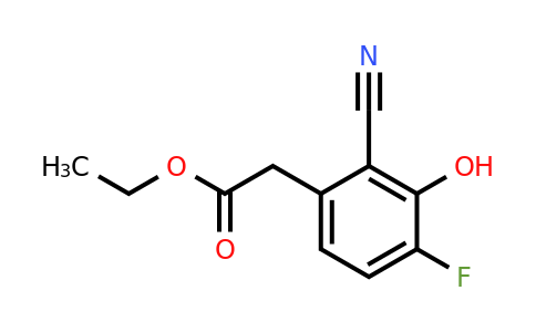 1805635-00-0 | Ethyl 2-cyano-4-fluoro-3-hydroxyphenylacetate