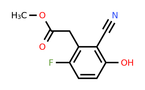 1805635-09-9 | Methyl 2-cyano-6-fluoro-3-hydroxyphenylacetate