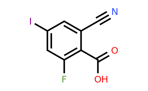 1805635-38-4 | 2-Cyano-6-fluoro-4-iodobenzoic acid