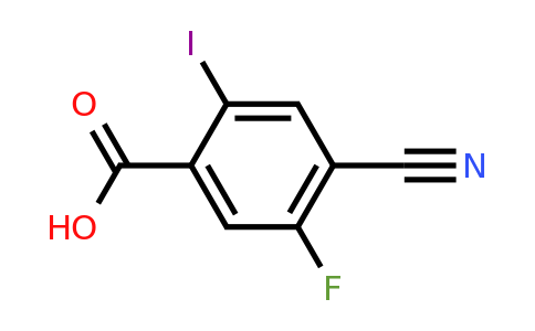 1805635-45-3 | 4-Cyano-5-fluoro-2-iodobenzoic acid
