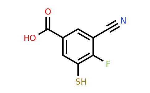 1805635-93-1 | 3-Cyano-4-fluoro-5-mercaptobenzoic acid