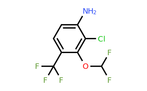 1805637-23-3 | 2-Chloro-3-difluoromethoxy-4-(trifluoromethyl)aniline