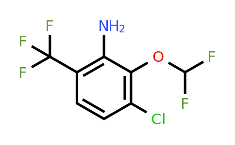 1805637-31-3 | 3-Chloro-2-difluoromethoxy-6-(trifluoromethyl)aniline