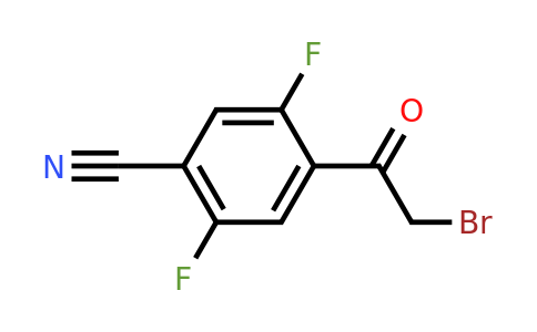 1805637-52-8 | 4'-Cyano-2',5'-difluorophenacyl bromide