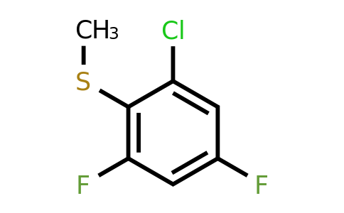 1805638-07-6 | 2-Chloro-4,6-difluorothioanisole