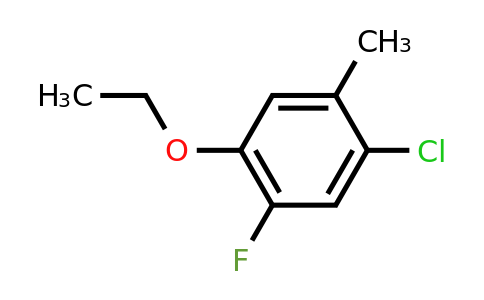 1805638-59-8 | 2-Chloro-5-ethoxy-4-fluorotoluene