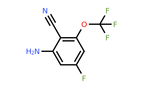 1805639-91-1 | 2-Cyano-5-fluoro-3-(trifluoromethoxy)aniline