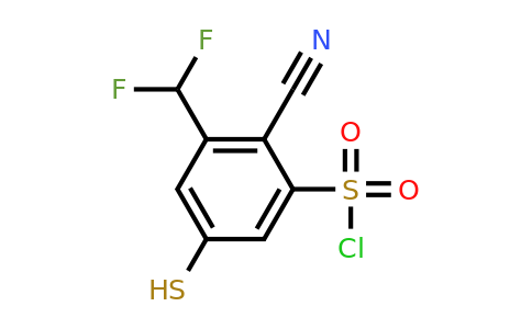 1805640-05-4 | 2-Cyano-3-difluoromethyl-5-mercaptobenzenesulfonylchloride