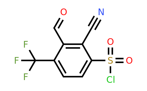 1805641-81-9 | 2-Cyano-3-formyl-4-(trifluoromethyl)benzenesulfonylchloride