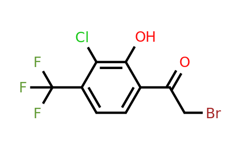1805643-40-6 | 3'-Chloro-2'-hydroxy-4'-(trifluoromethyl)phenacyl bromide