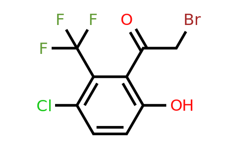 1805643-46-2 | 3'-Chloro-6'-hydroxy-2'-(trifluoromethyl)phenacyl bromide