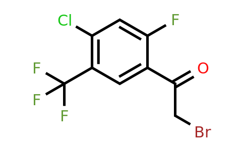 1805643-72-4 | 4'-Chloro-2'-fluoro-5'-(trifluoromethyl)phenacyl bromide