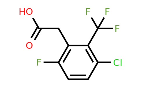 1805644-17-0 | 3-Chloro-6-fluoro-2-(trifluoromethyl)phenylacetic acid