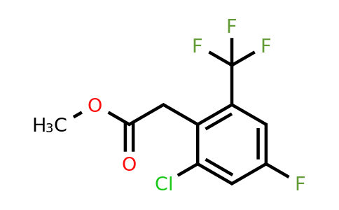 1805644-23-8 | Methyl 2-chloro-4-fluoro-6-(trifluoromethyl)phenylacetate