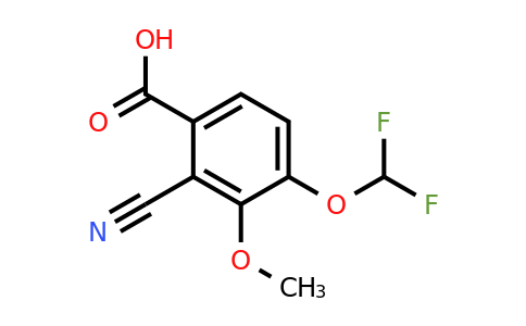 1805644-26-1 | 2-Cyano-4-difluoromethoxy-3-methoxybenzoic acid