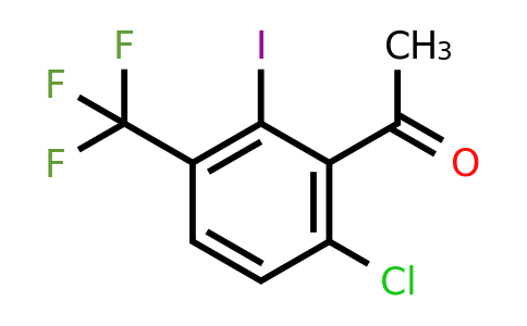 1805644-73-8 | 6'-Chloro-2'-iodo-3'-(trifluoromethyl)acetophenone