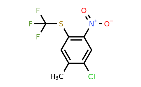 1805646-10-9 | 2-Chloro-4-nitro-5-(trifluoromethylthio)toluene