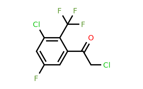 1805646-63-2 | 3'-Chloro-5'-fluoro-2'-(trifluoromethyl)phenacyl chloride