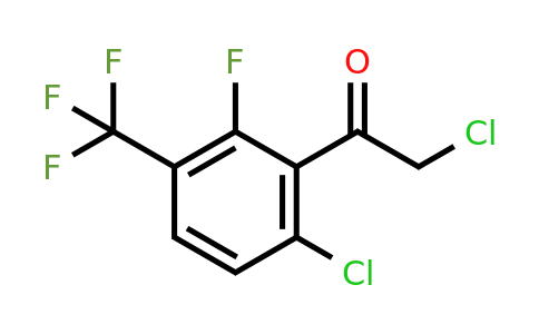 1805646-71-2 | 6'-Chloro-2'-fluoro-3'-(trifluoromethyl)phenacyl chloride