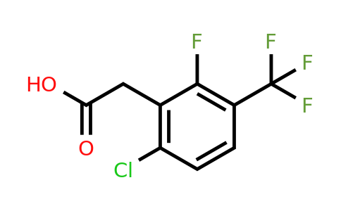 1805646-92-7 | 6-Chloro-2-fluoro-3-(trifluoromethyl)phenylacetic acid