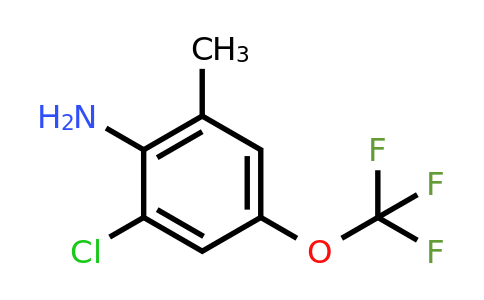 1805647-51-1 | 2-Chloro-6-methyl-4-(trifluoromethoxy)aniline