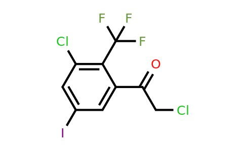 1805648-25-2 | 3'-Chloro-5'-iodo-2'-(trifluoromethyl)phenacyl chloride