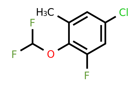 1805648-29-6 | 5-Chloro-2-difluoromethoxy-3-fluorotoluene