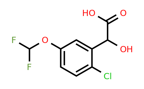 1805648-53-6 | 2-Chloro-5-(difluoromethoxy)mandelic acid