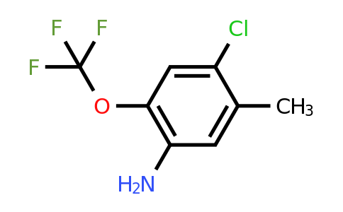 1805648-96-7 | 4-Chloro-5-methyl-2-(trifluoromethoxy)aniline