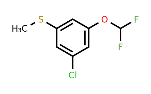 1805649-03-9 | 3-Chloro-5-(difluoromethoxy)thioanisole
