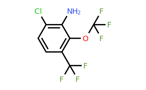 1805651-24-4 | 6-Chloro-2-trifluoromethoxy-3-(trifluoromethyl)aniline