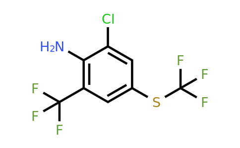 1805653-06-8 | 2-Chloro-6-trifluoromethyl-4-(trifluoromethylthio)aniline