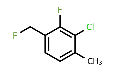 1805653-38-6 | 2-Chloro-3-fluoro-4-(fluoromethyl)toluene