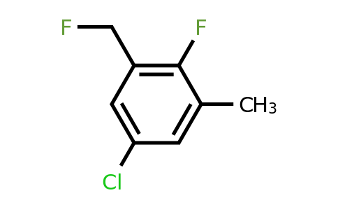 1805653-68-2 | 5-Chloro-2-fluoro-3-(fluoromethyl)toluene