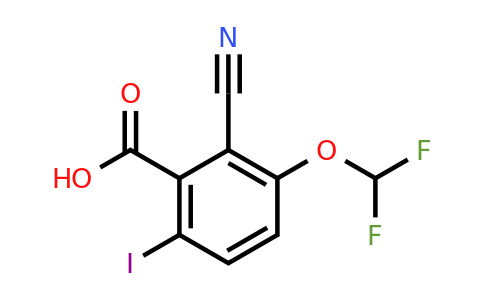 1805654-16-3 | 2-Cyano-3-difluoromethoxy-6-iodobenzoic acid
