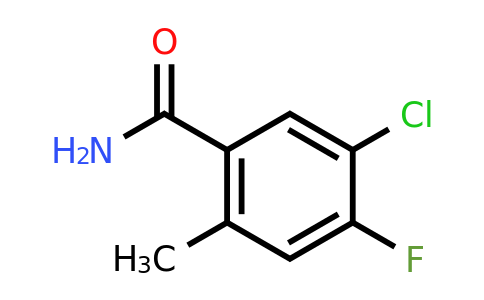1805654-41-4 | 5-Chloro-4-fluoro-2-methylbenzamide
