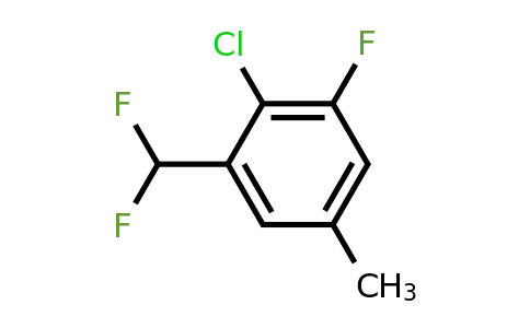 1805654-64-1 | 2-Chloro-3-fluoro-5-methylbenzodifluoride