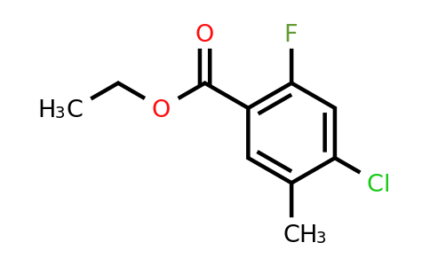 1805654-71-0 | Ethyl 4-chloro-2-fluoro-5-methylbenzoate
