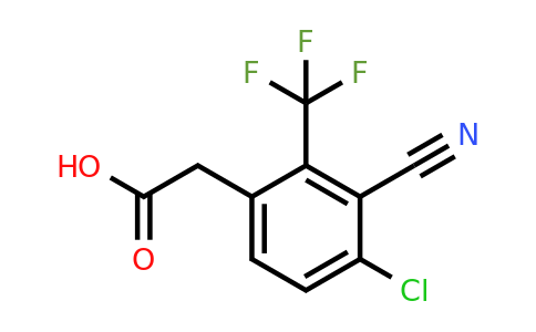 1805655-15-5 | 4-Chloro-3-cyano-2-(trifluoromethyl)phenylacetic acid