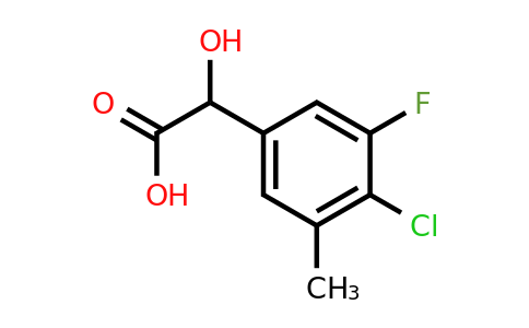 1805655-53-1 | 4-Chloro-3-fluoro-5-methylmandelic acid