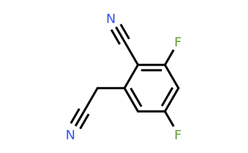 1805655-81-5 | 2-Cyano-3,5-difluorophenylacetonitrile