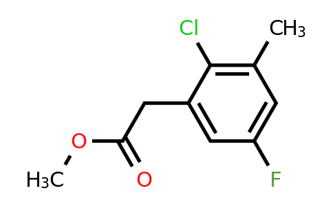 1805655-86-0 | Methyl 2-chloro-5-fluoro-3-methylphenylacetate