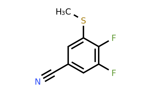 1805655-88-2 | 5-Cyano-2,3-difluorothioanisole