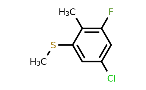 1805655-95-1 | 5-Chloro-3-fluoro-2-methylthioanisole