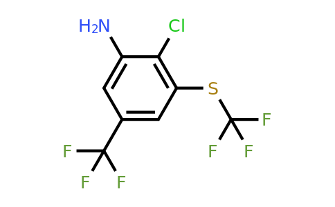 1805657-21-9 | 2-Chloro-5-trifluoromethyl-3-(trifluoromethylthio)aniline